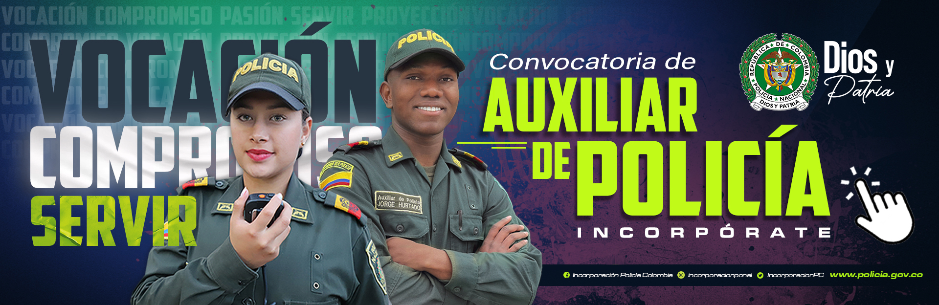 Convocatoria auxiliar de policía